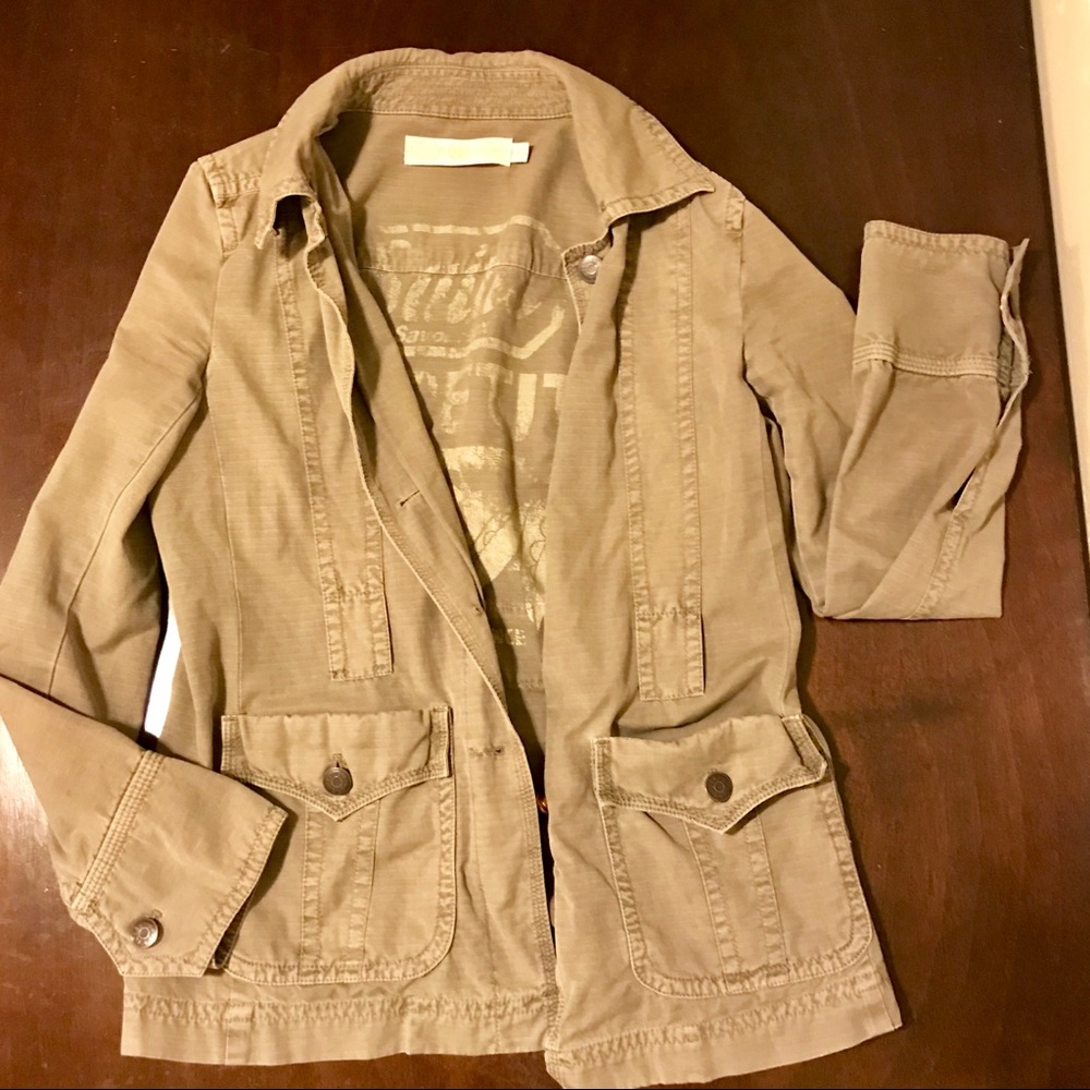 J Crew Olive green jacket